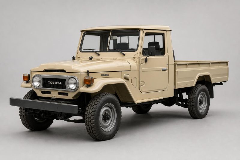 TOYOTA Band.Picape Chassi Longo Diesel 1986