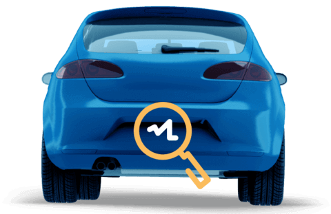 Carro Azul - Consultar Placa